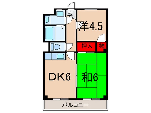 グランフィールド大泉の物件間取画像